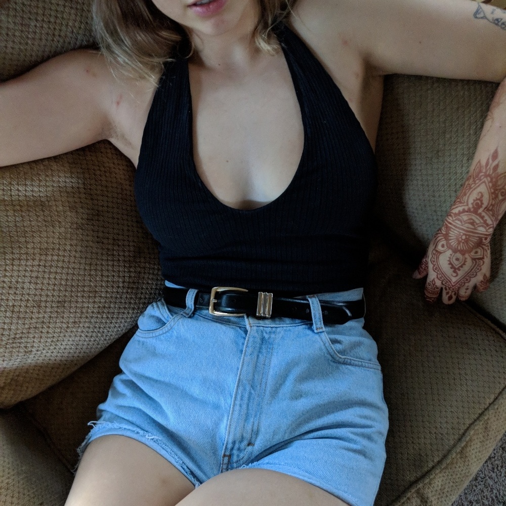 High waisted short